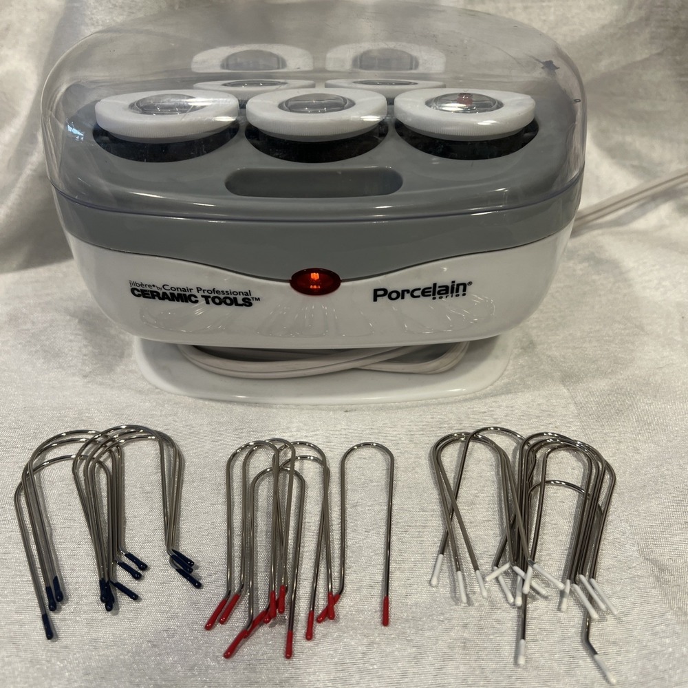 Jilbere Ceramic Tools Porcelain Series Professional 5 Roller Hairsetter JBPTS7‎